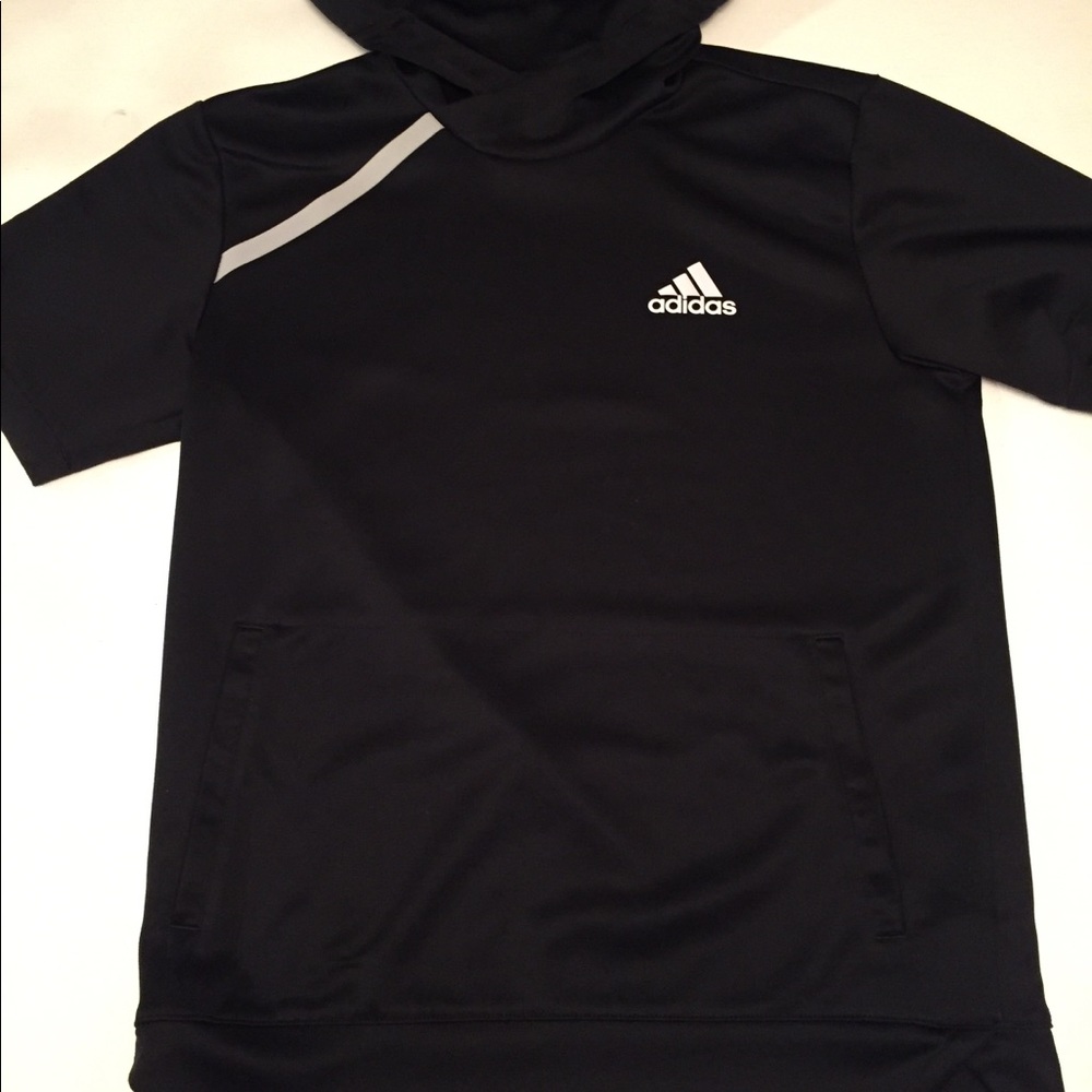 Adidas shirt sleeve hoodie